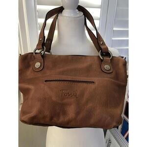 Fossil Brown Leather Women's Bag